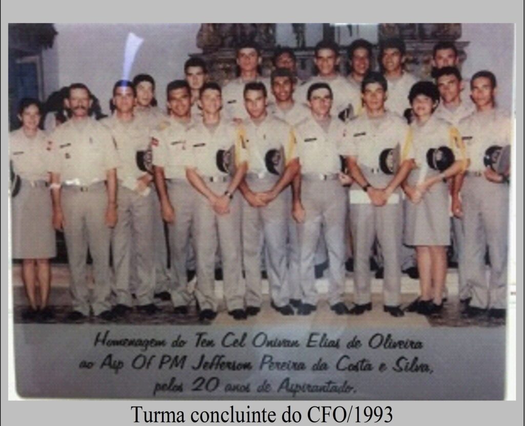 Curso de Formação de Oficiais concluido em 1993