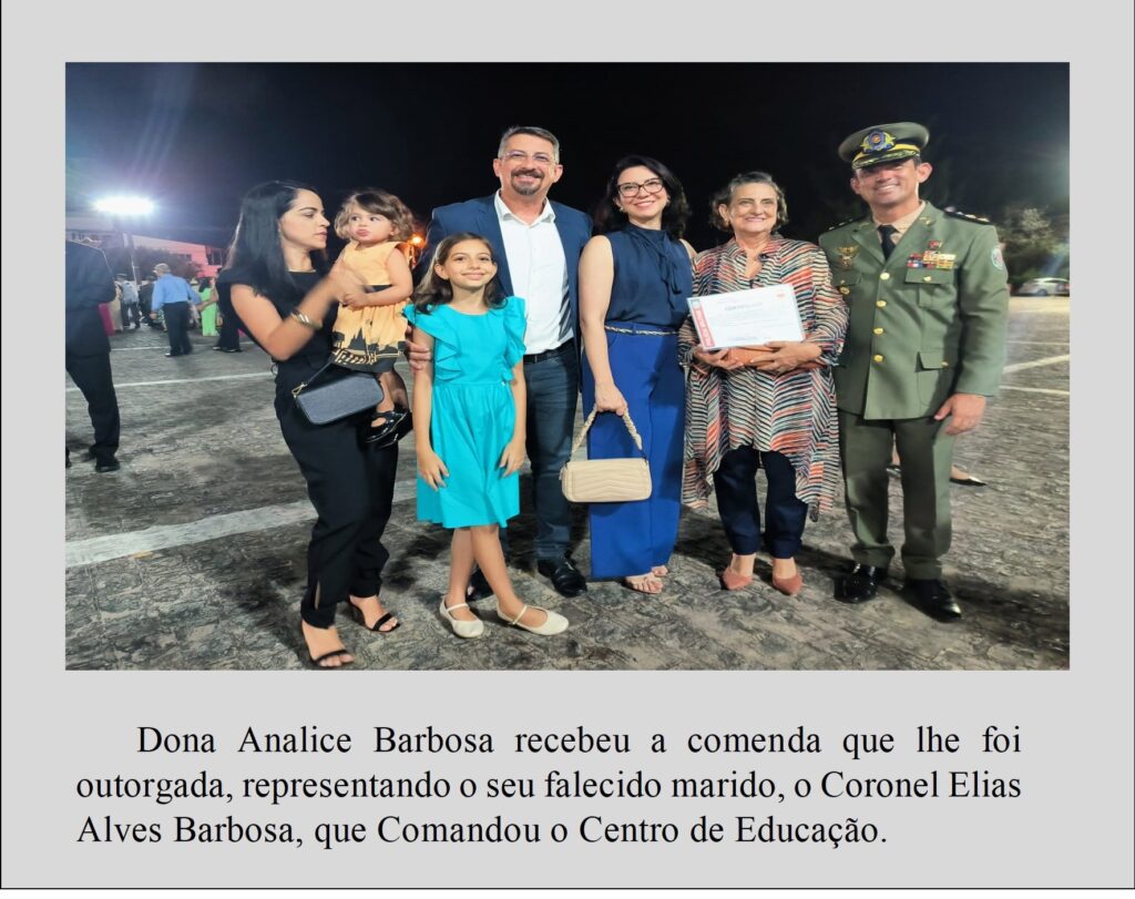 Solenidade de homenagem aos ex-comandantes do Centro de Educação da pmpb