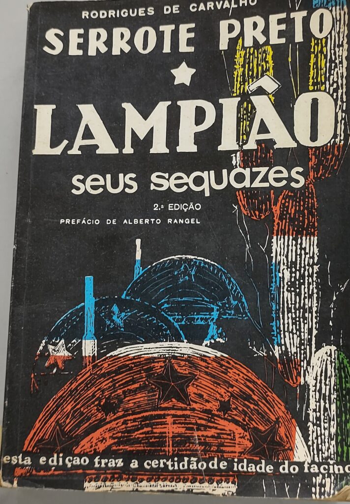 Capa do Livro Serrote Preto, de Rodrigues de Carvalho,  onde , entre muitos outros fatos relacionados  ao cangsço, é registrado o combate que resultou na morte de Livino