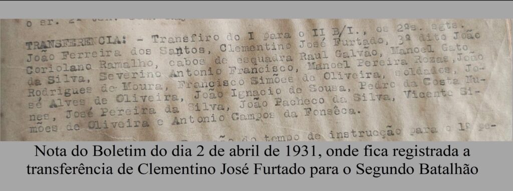 Nota-do-Boletim-do-dia-2-de-abril-de-1931-onde-fica-registrada-a-transferencia-de-Clementino-Jose-Furtado-para-o-Segundo-Batalhão-