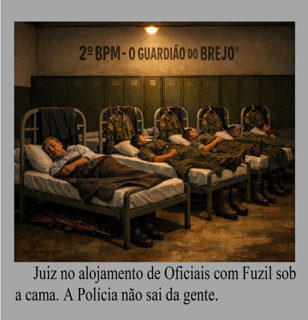 A Polícia não sai da gente